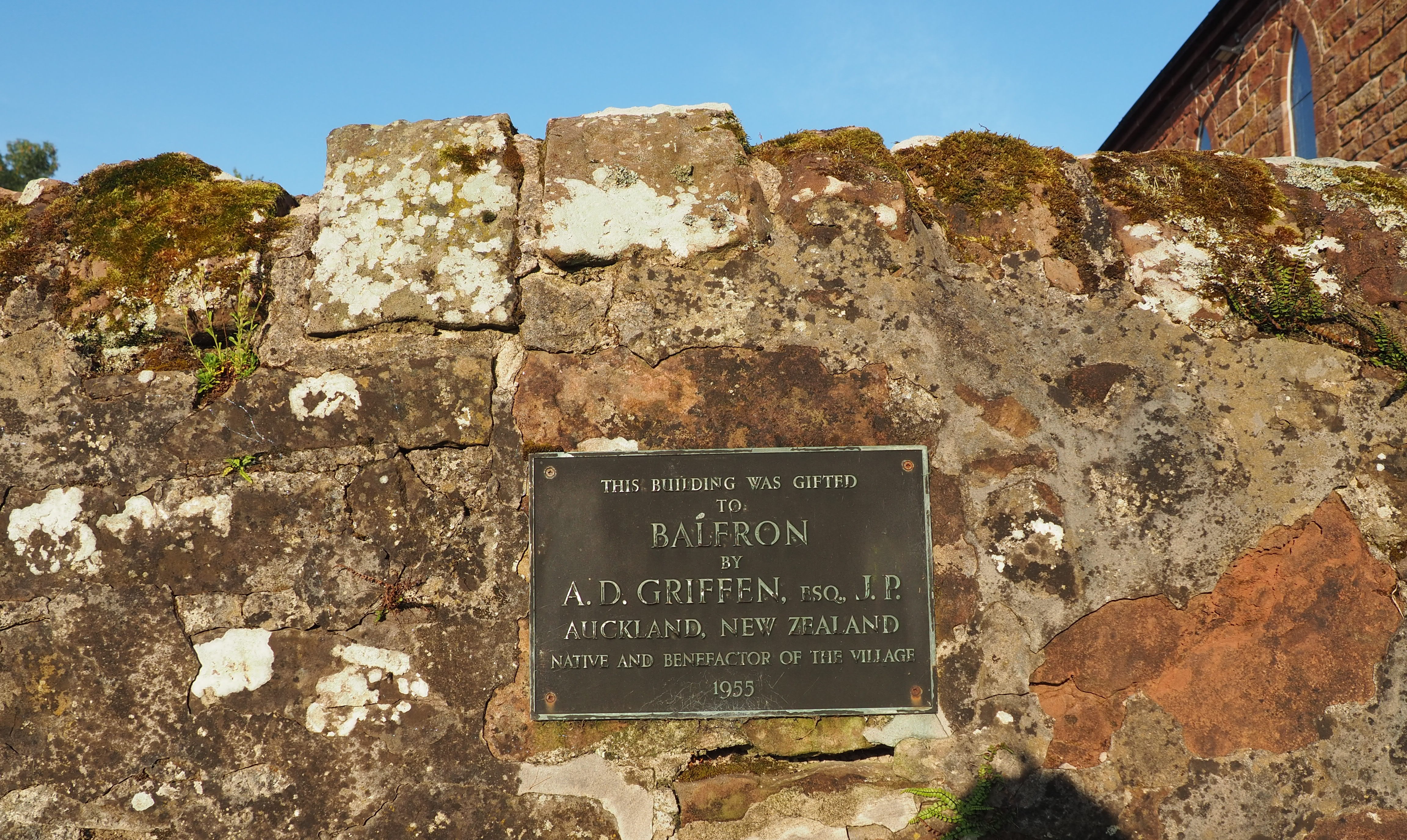 The Griffen Plaques