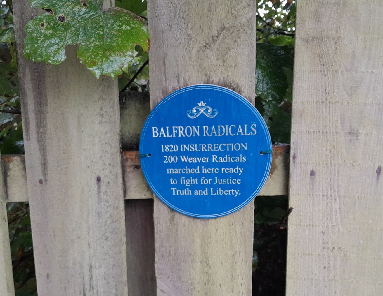 Balfron and the Radical Pulse of 1820