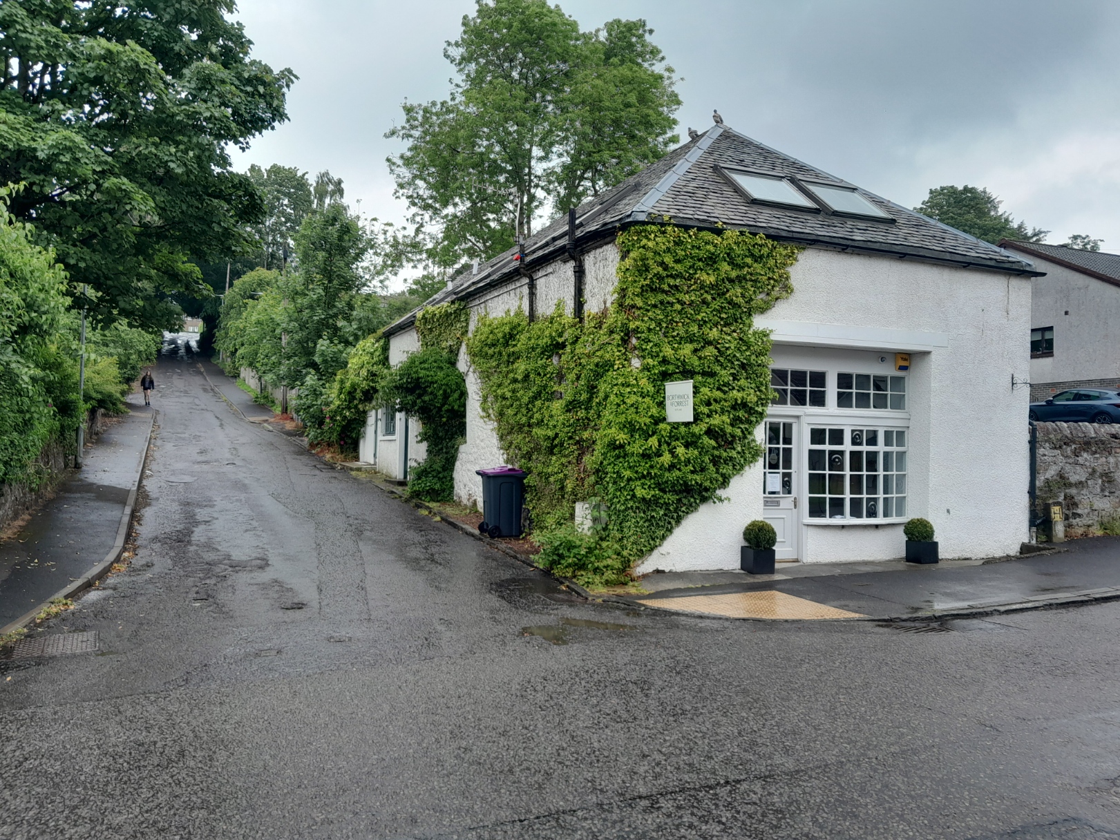 The former fire station