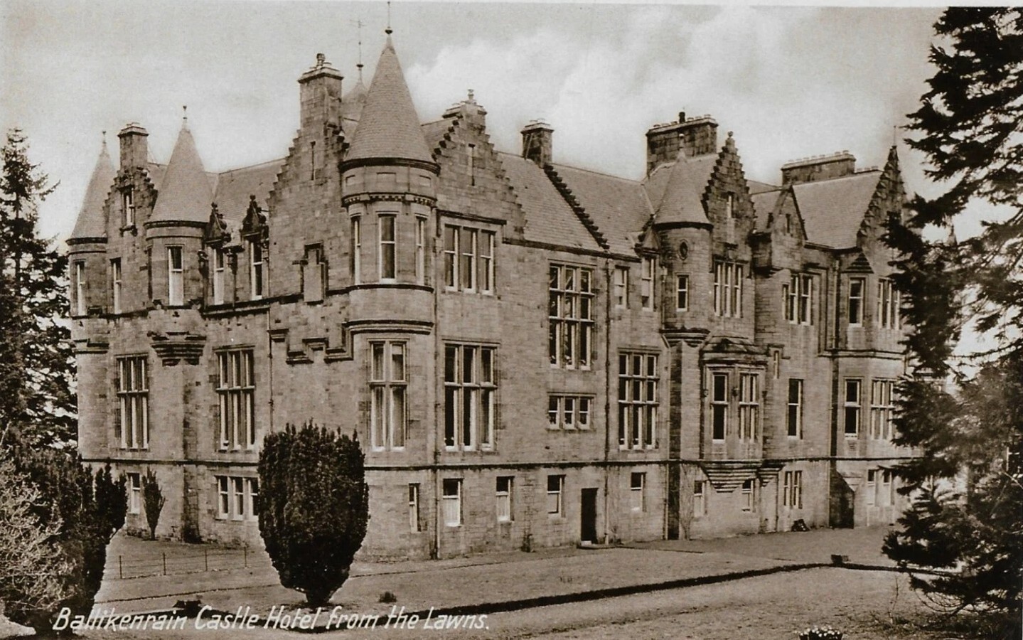 Ballimkinrain Castle: A home, a school and a hotel
